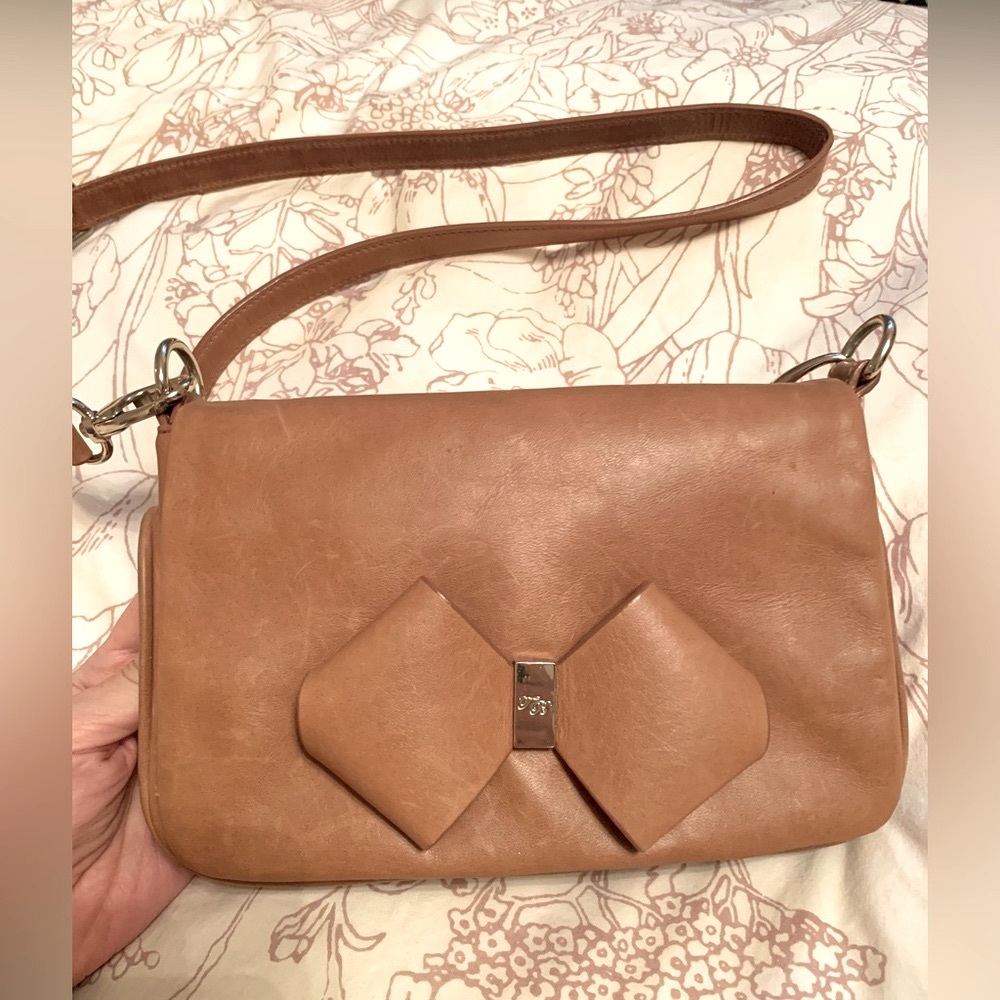 Ted Baker - Crossbody bag with bow - Carmel color